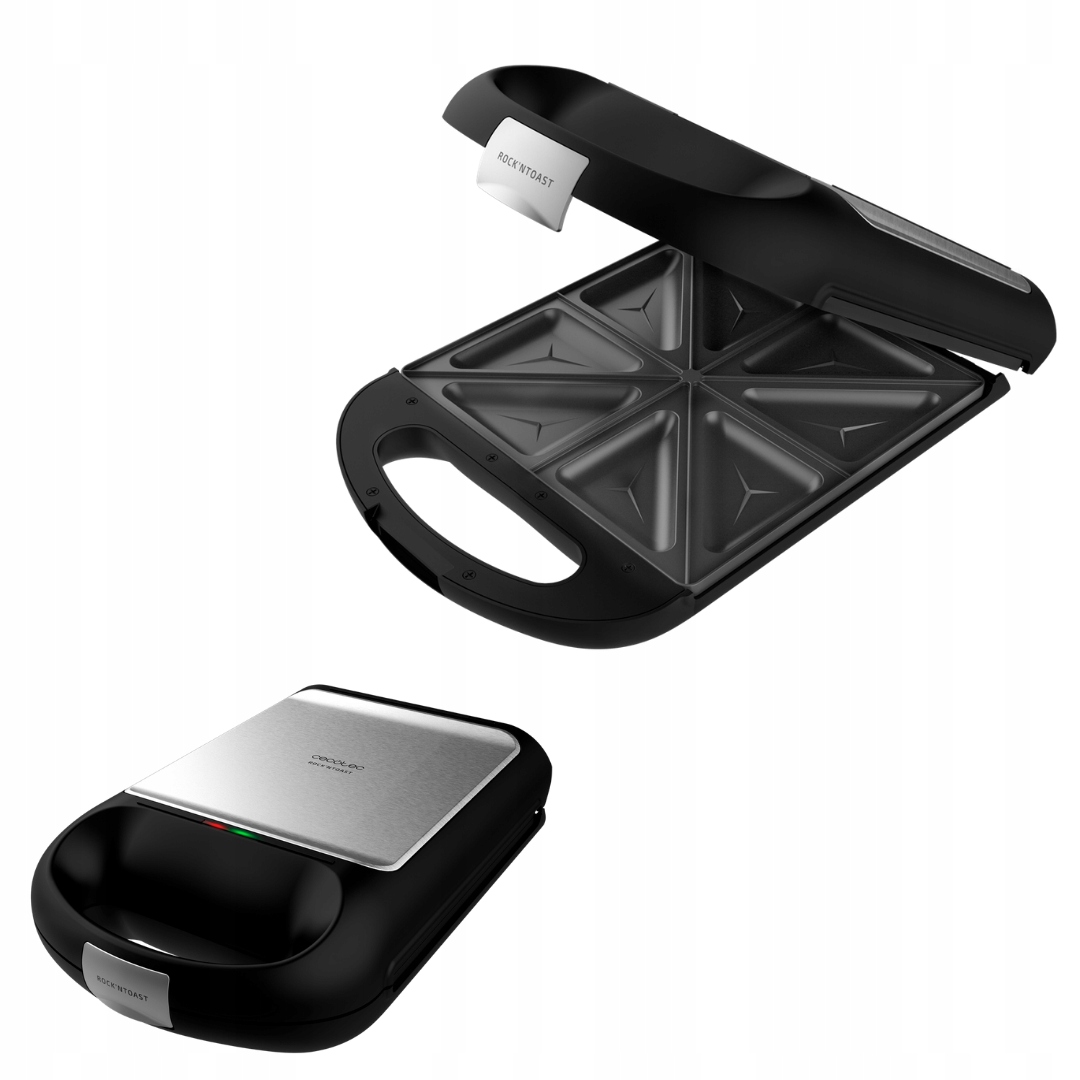 Toster opiekacz Cecotec Rock'nToast Family Czarny 1500W