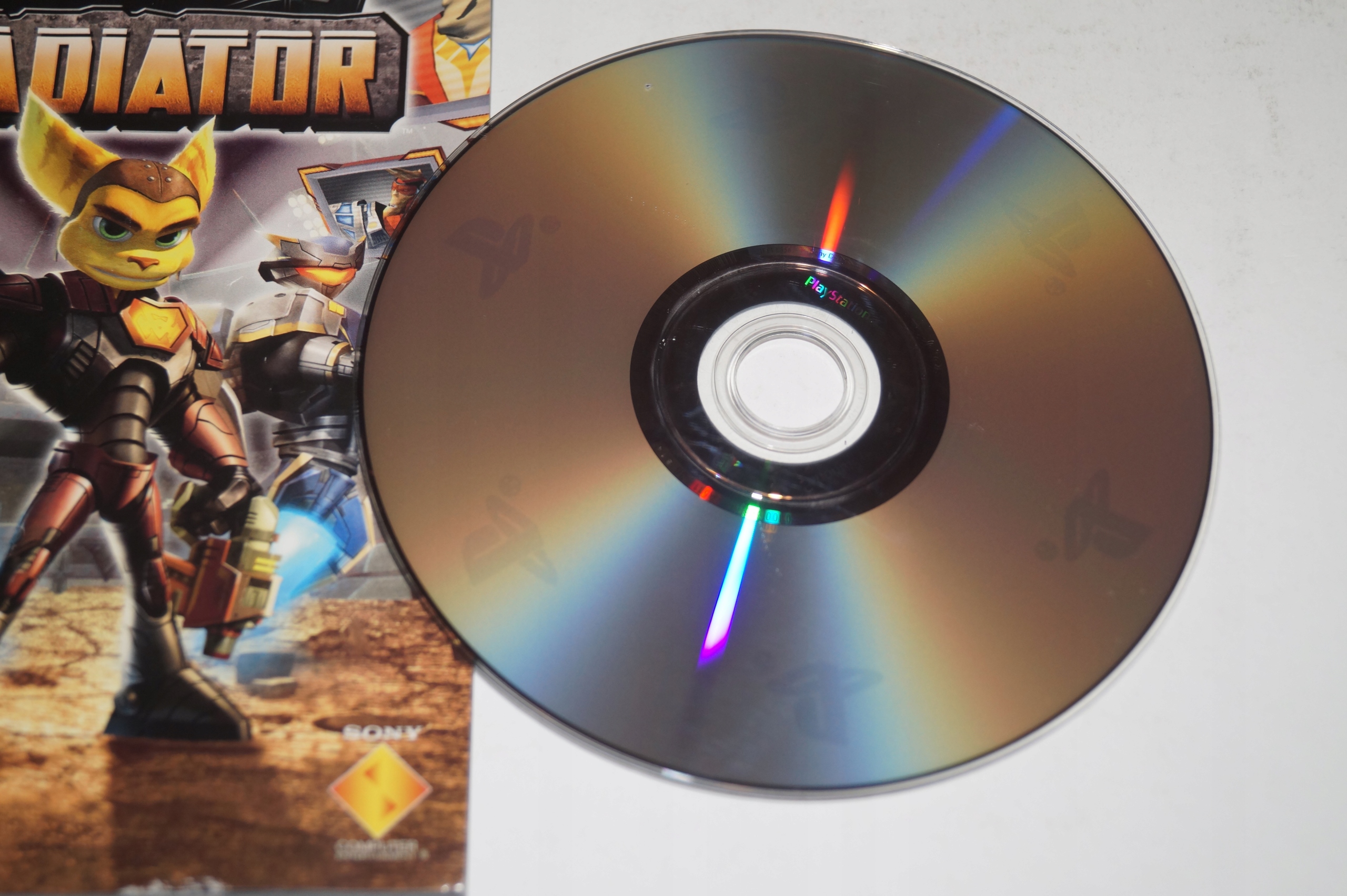 Gra RATCHET GLADIATOR PS2 Sony PlayStation 2 (PS2) Tytuł RATCHET GLADIATOR PS2