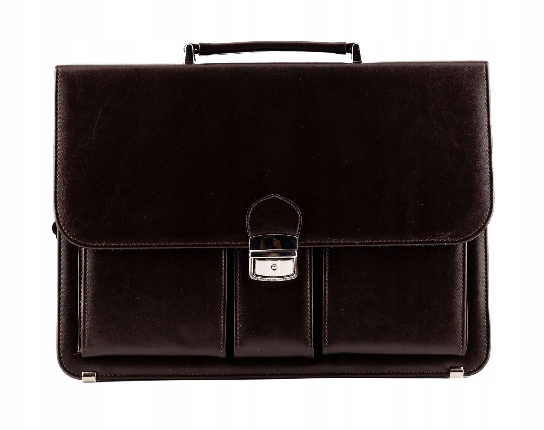 Teczka Aktówka męska skórzana PRODUCENT T10 czekol EAN (GTIN) 5904422100414