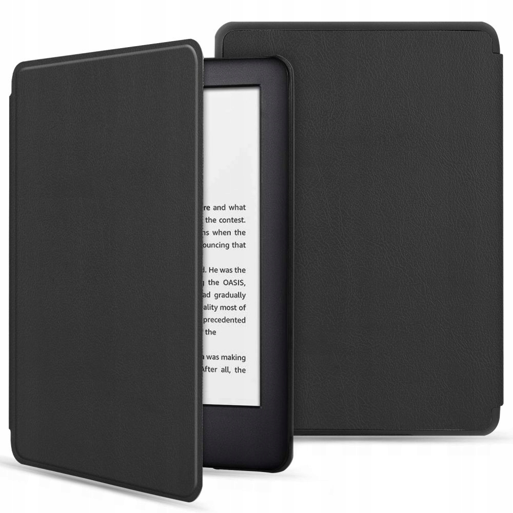 SKŁADANE ETUI DO KINDLE 11 2022, OBUDOWA SMARTCASE POKROWIEC CZARNE SLIM
