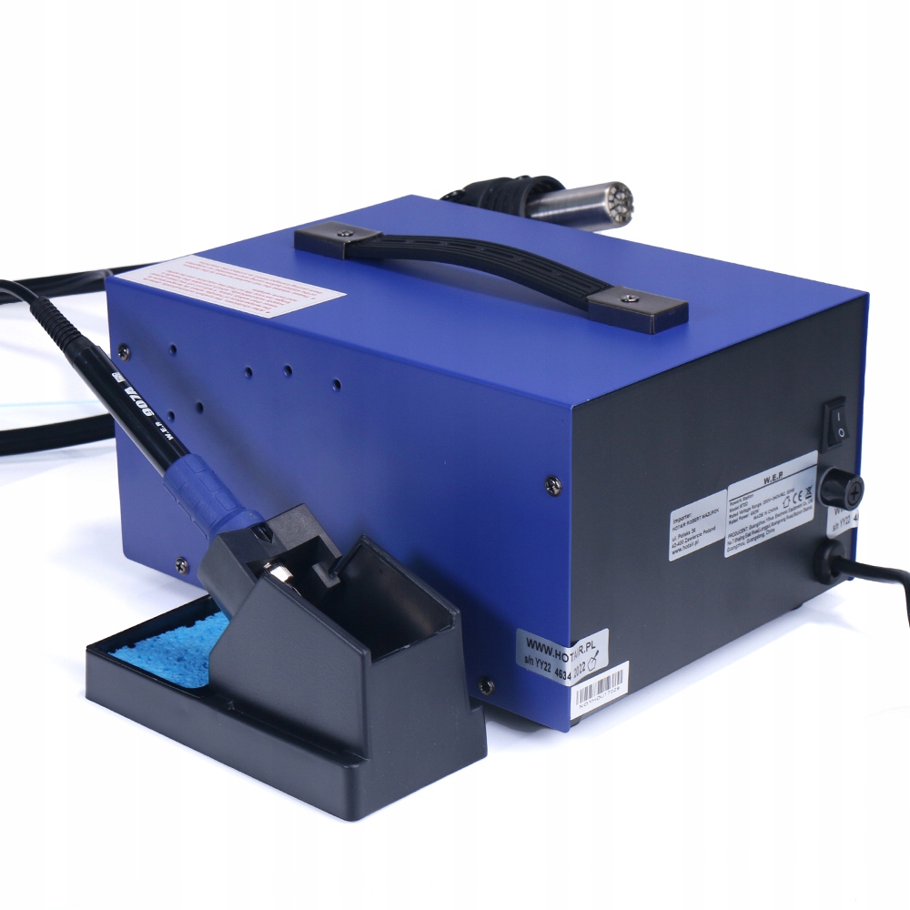 SPAWARKA PLASTIKU WEP 872D +DYSZE ŻELAZKO SPOIWA Kod producenta HOATAIR SET306