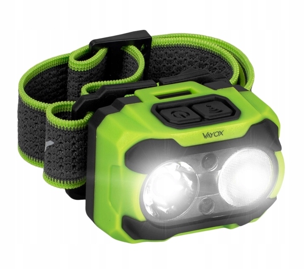 Latarka czołowa Led Vayox Pro Series VA0361 600lm Czujnik ruchu