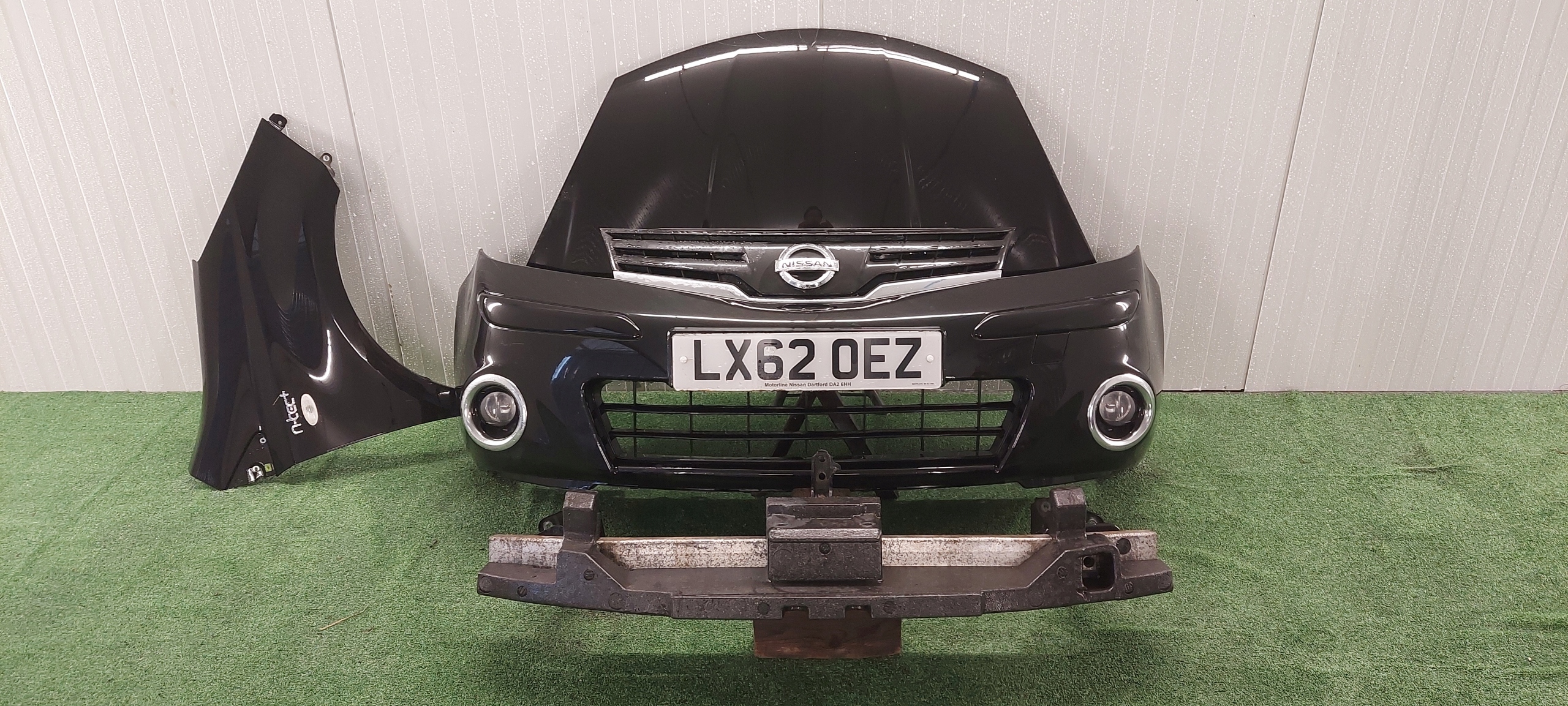 bumper support front +ABSORBER NISSAN NOTE E11 LIFT 09-12