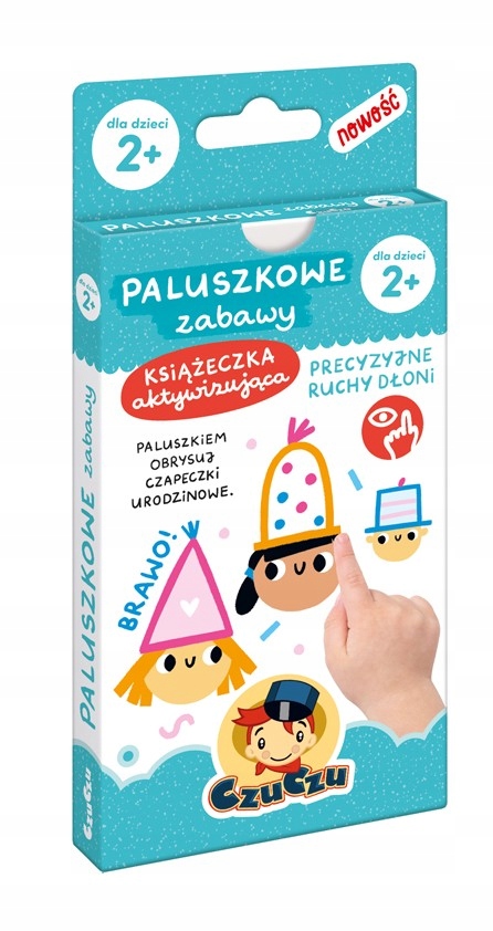 

Czuczu Paluszkowe Zabawy +2 l książeczka aktywizuj
