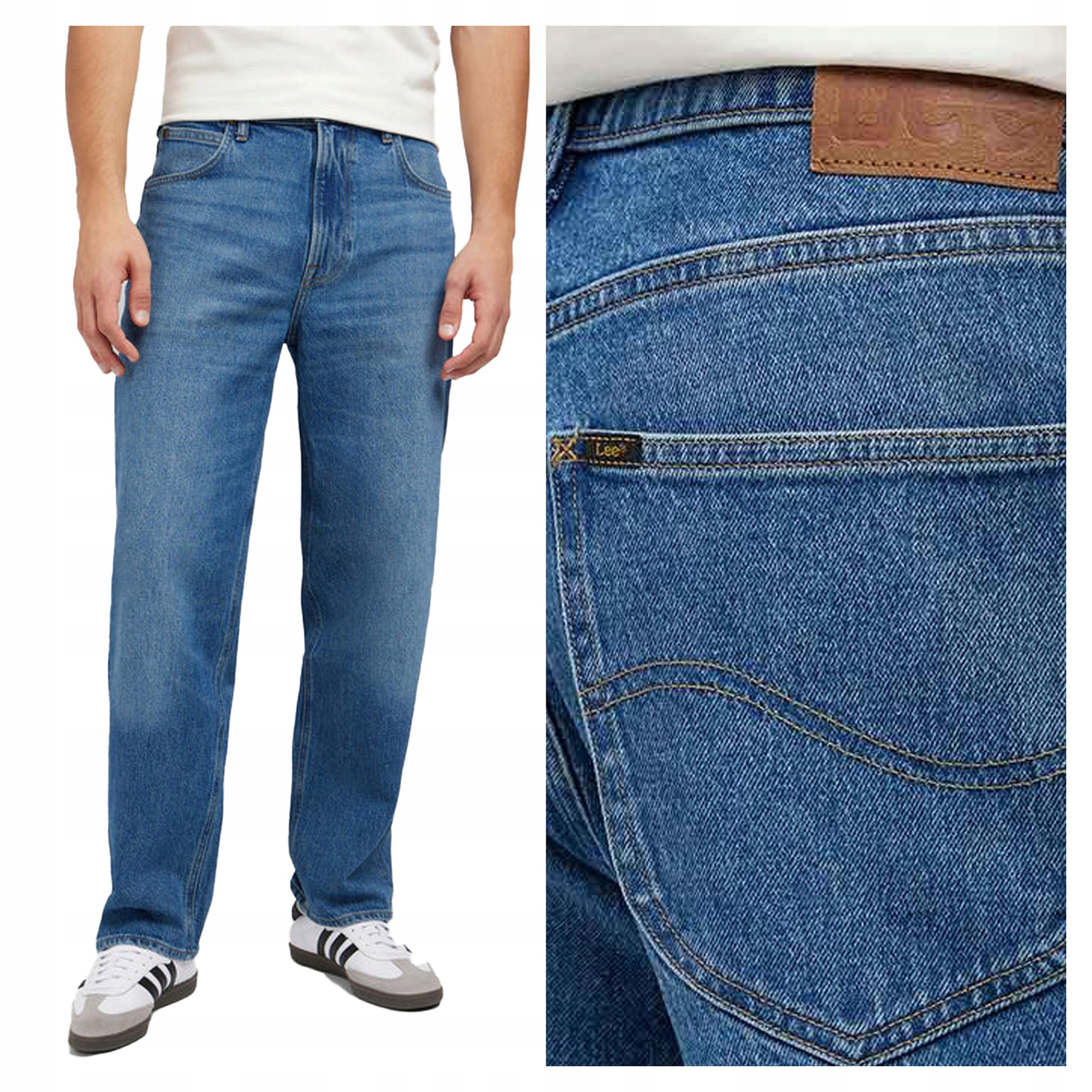 Lee Asher W33 L32 Pánské džínové kalhoty džíny