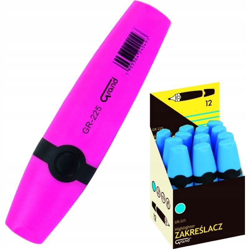 

Zakreślacz Grand GR-225, Różowy