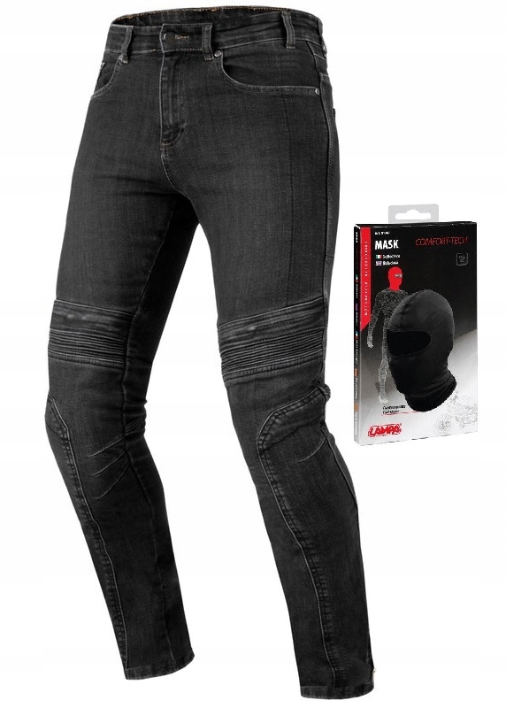 Džínsy Ozone Hornet II Washed Black W30/L34 Darček!