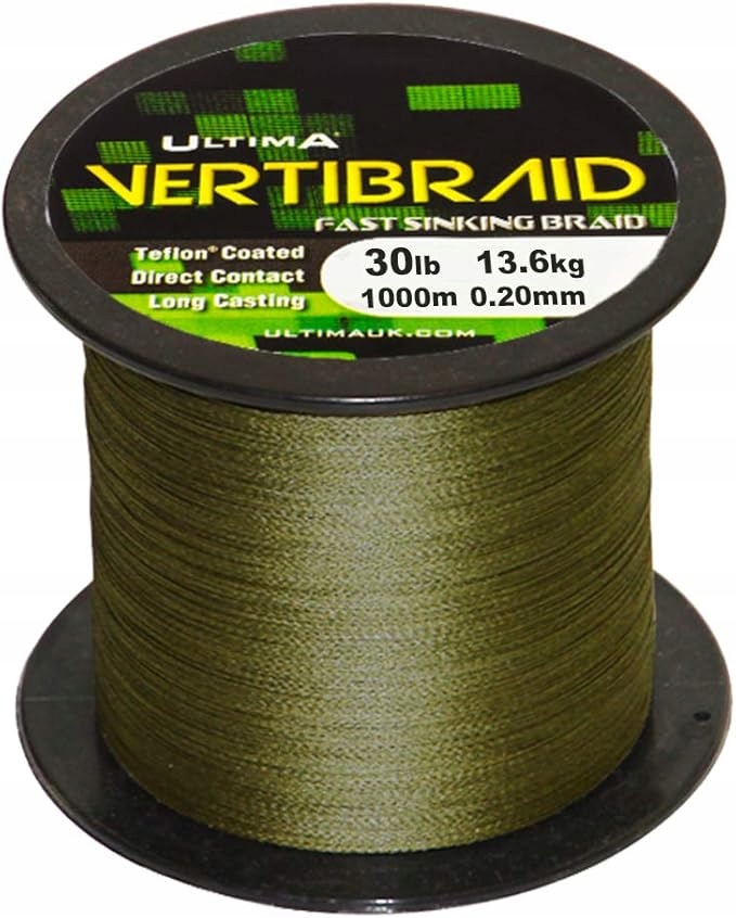 Ultima Vertibraid 30LB Potápivá Šněra Šňůra
