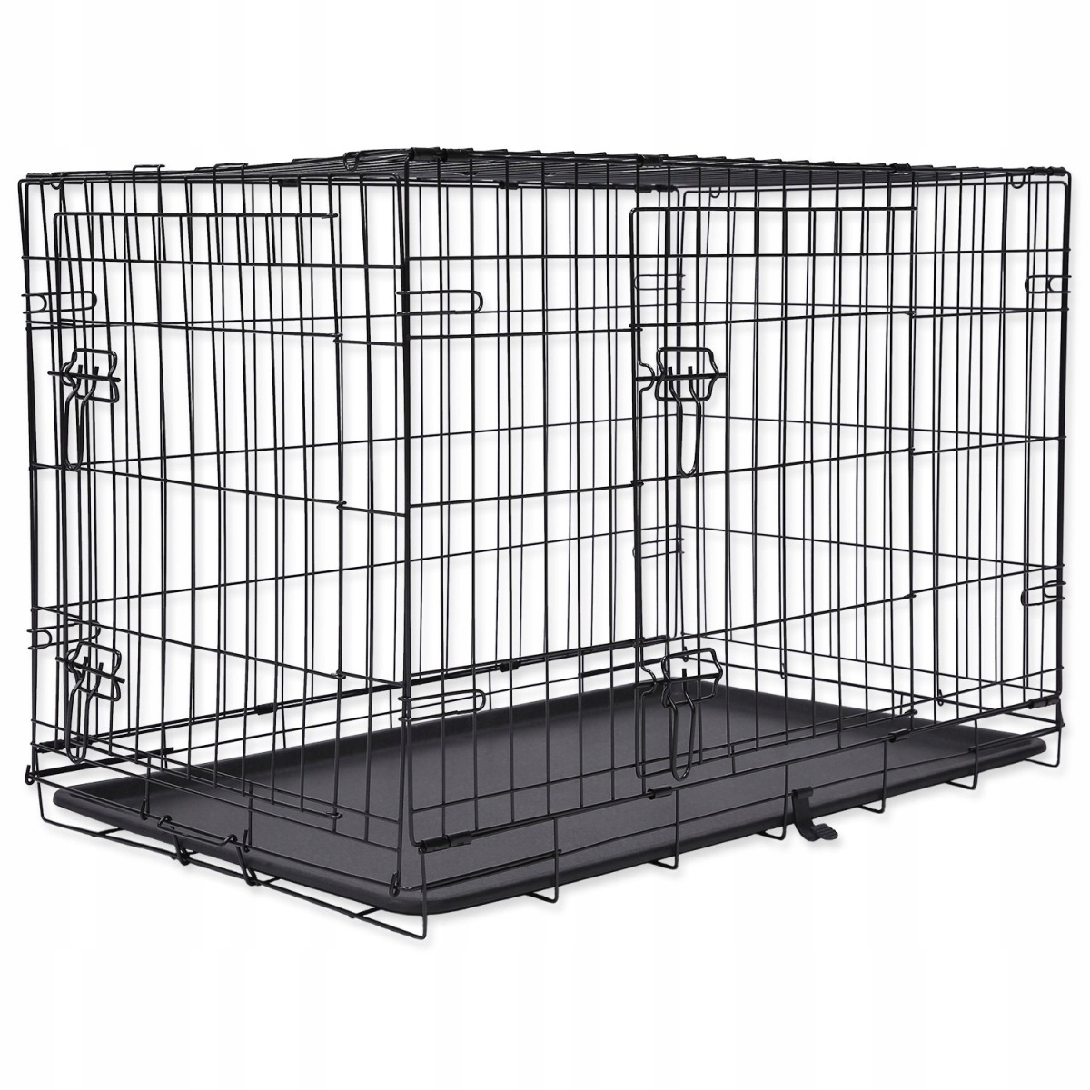 Levně Klec Dog Fantasy skládací L 2 dveře 91x56x63cm