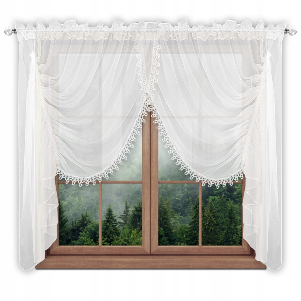 

Firana Gotowa Woda 150x400 Firany Woal Gipiura