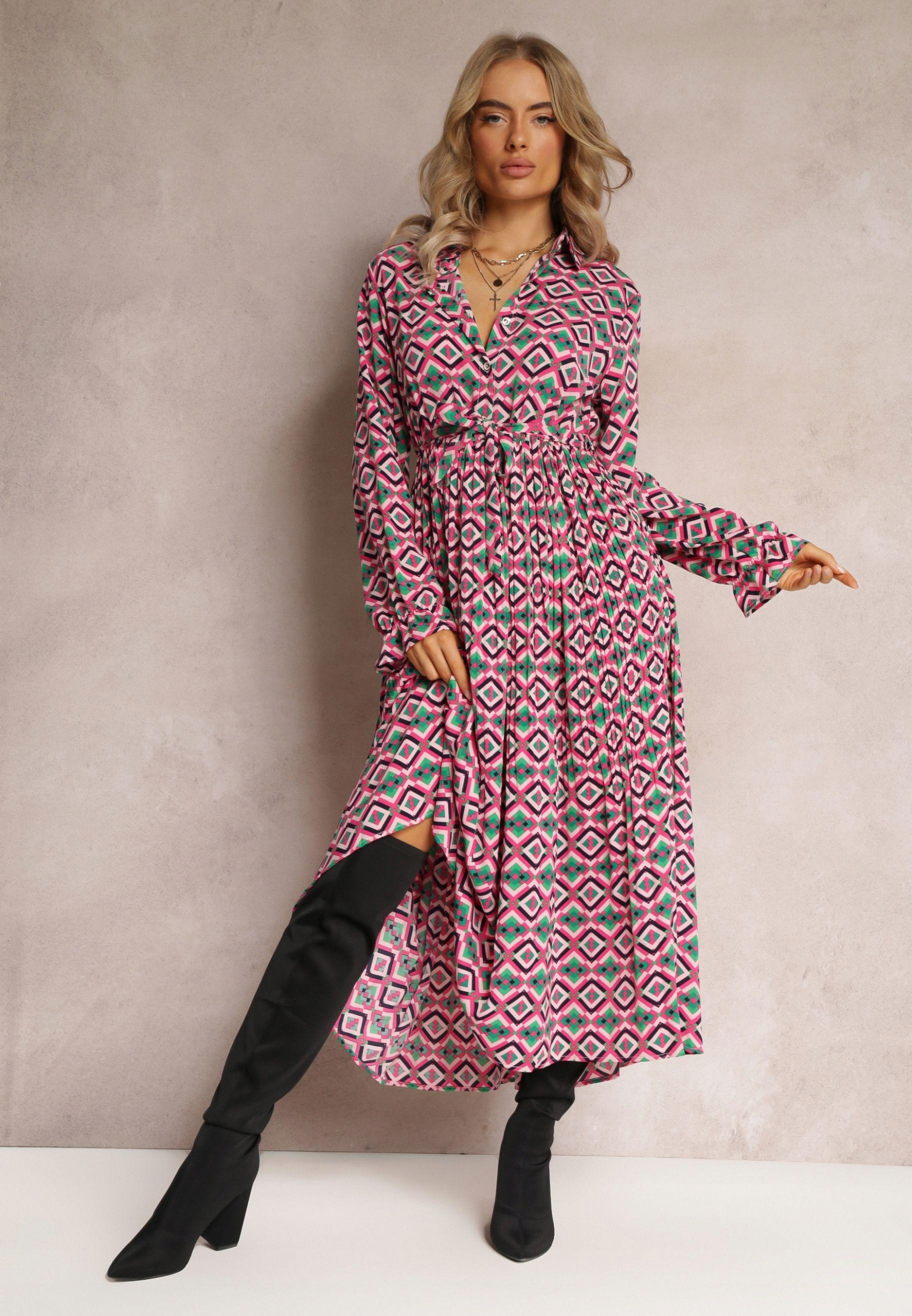 Renee Fuchsiová Šaty XL/XXL