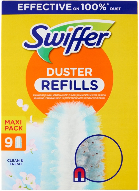 Swiffer Duster Wkłady do Miotełki Sauber&Frisch 9 szt. — 2