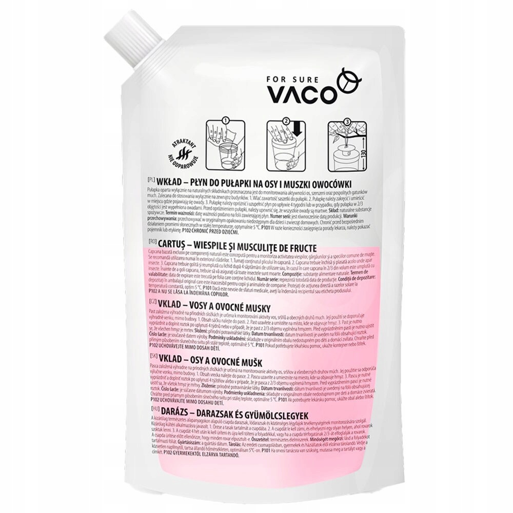 

Płyn do pułapki Vaco na osy i szerszenie 200 ml
