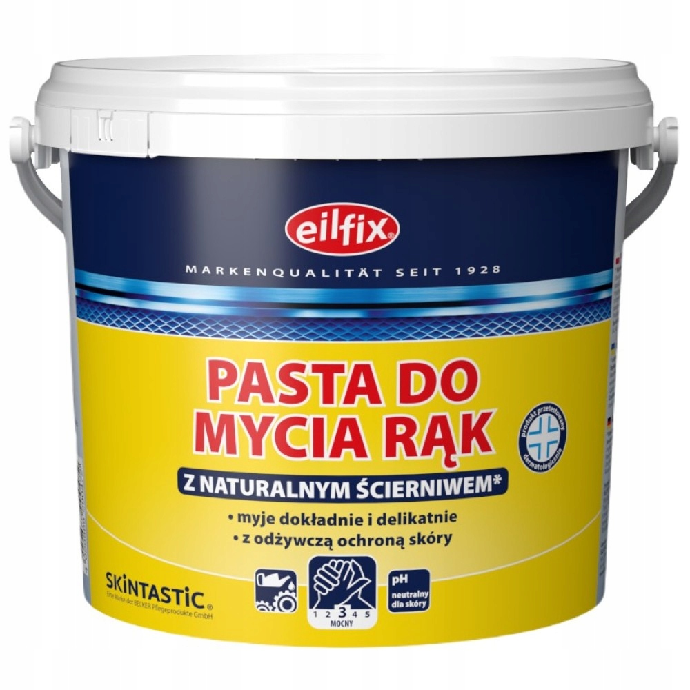 Pasta Do Mycia Rąk Bhp Eilfix 5L Skuteczna Nie Zatyka Rur!