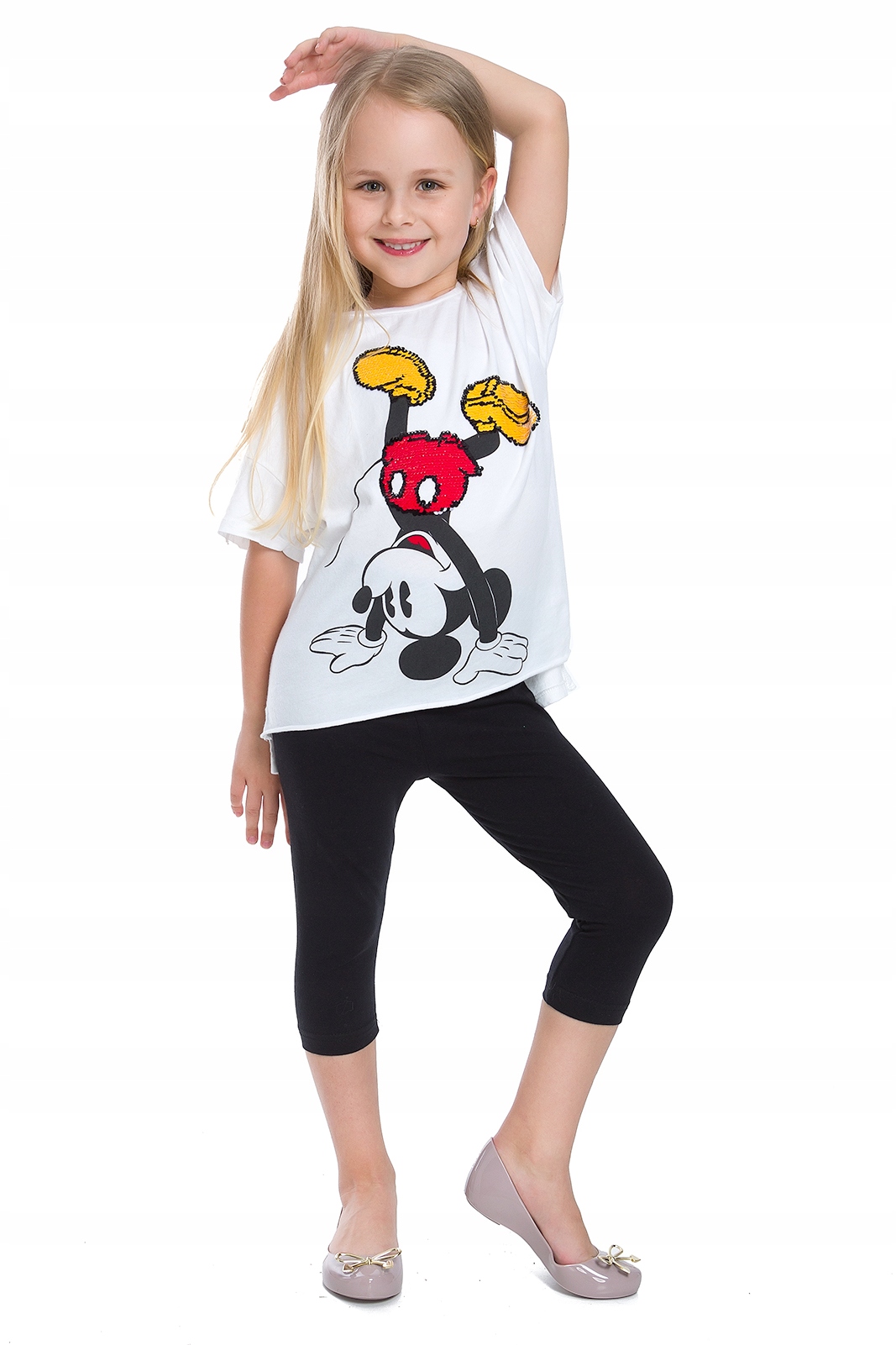 

Dziecięce Legginsy 3/4 Bawełniane Spodnie Lato