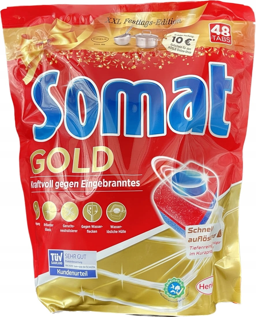 Levně Tablety do myčky Somat Gold 48ks 921g