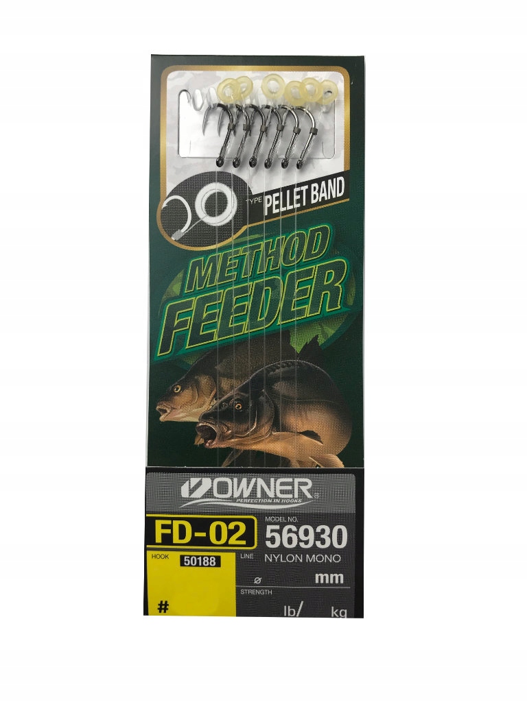 Owner przypony Method Feeder FD02 h. 12 p.0,20mm