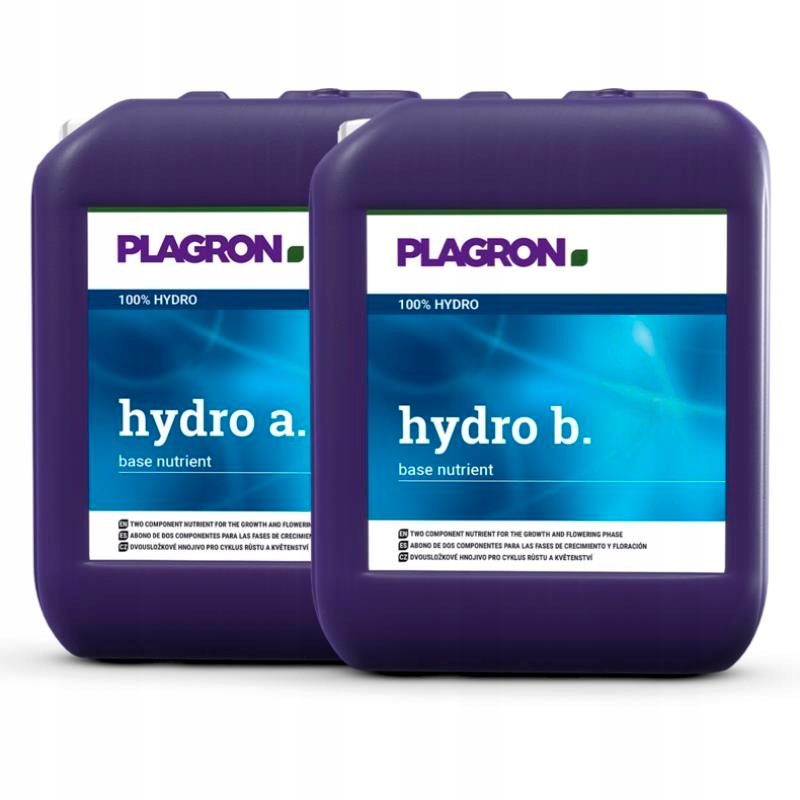 Plagron Hydro A+b 2x5L nawóz do hydroponiki