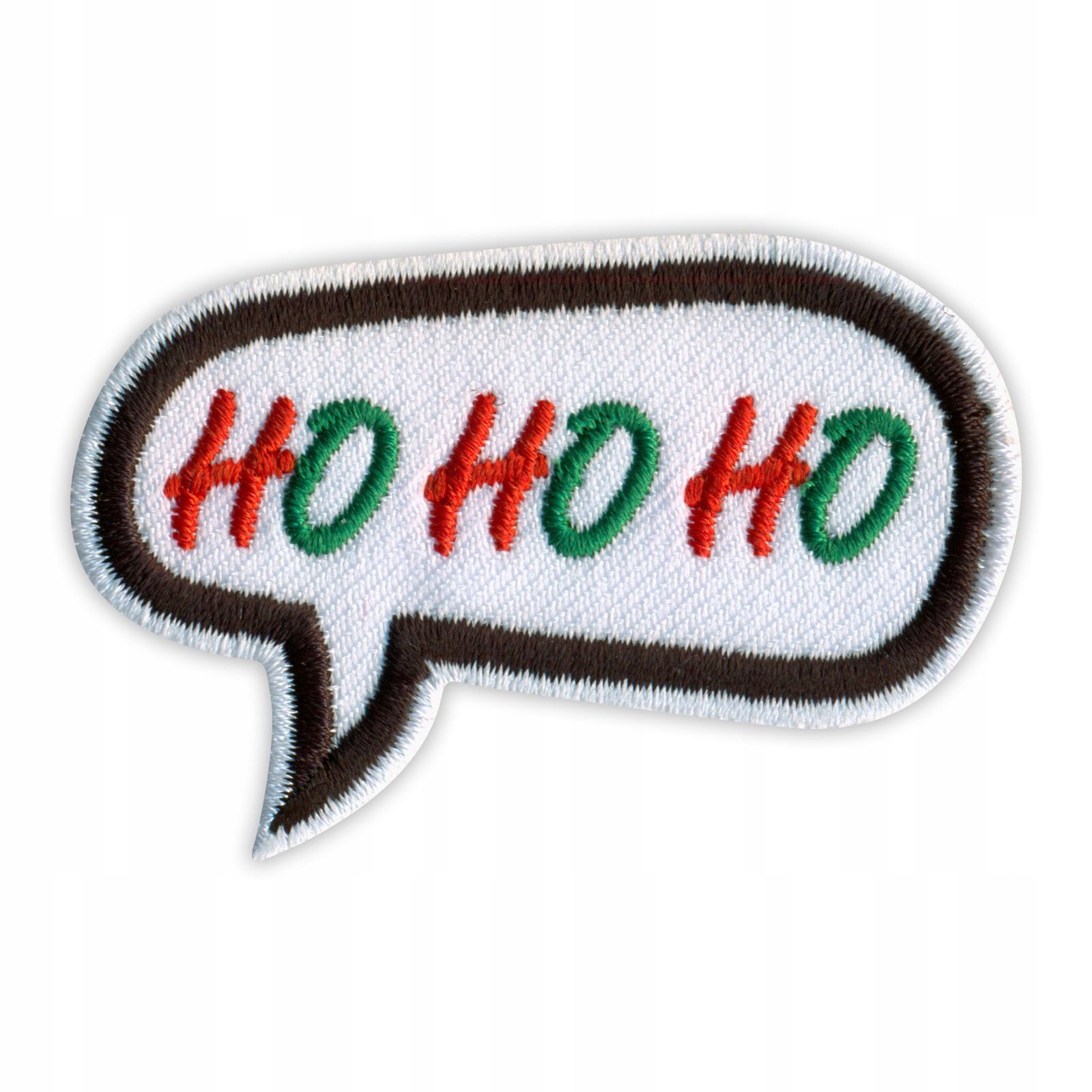

Naszywka Dymek Ho Ho Ho chmurka, komiks Haft