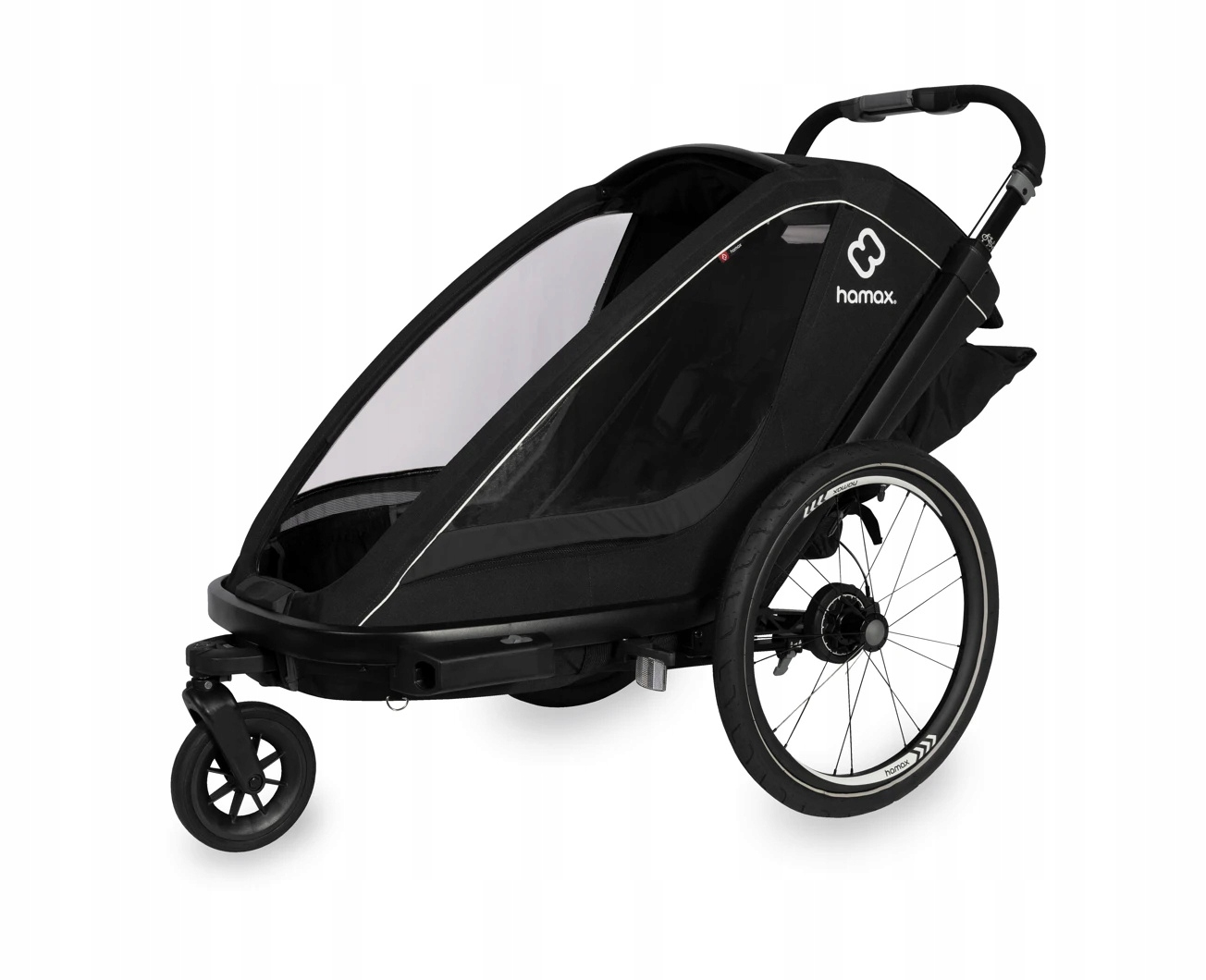 Hamax Dětský vozík Breeze One Black