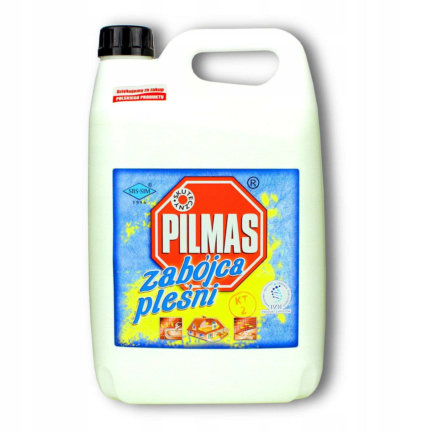 

Pilmas Płyn Do Usuwania Pleśni i Grzybów Pleśń 5 L