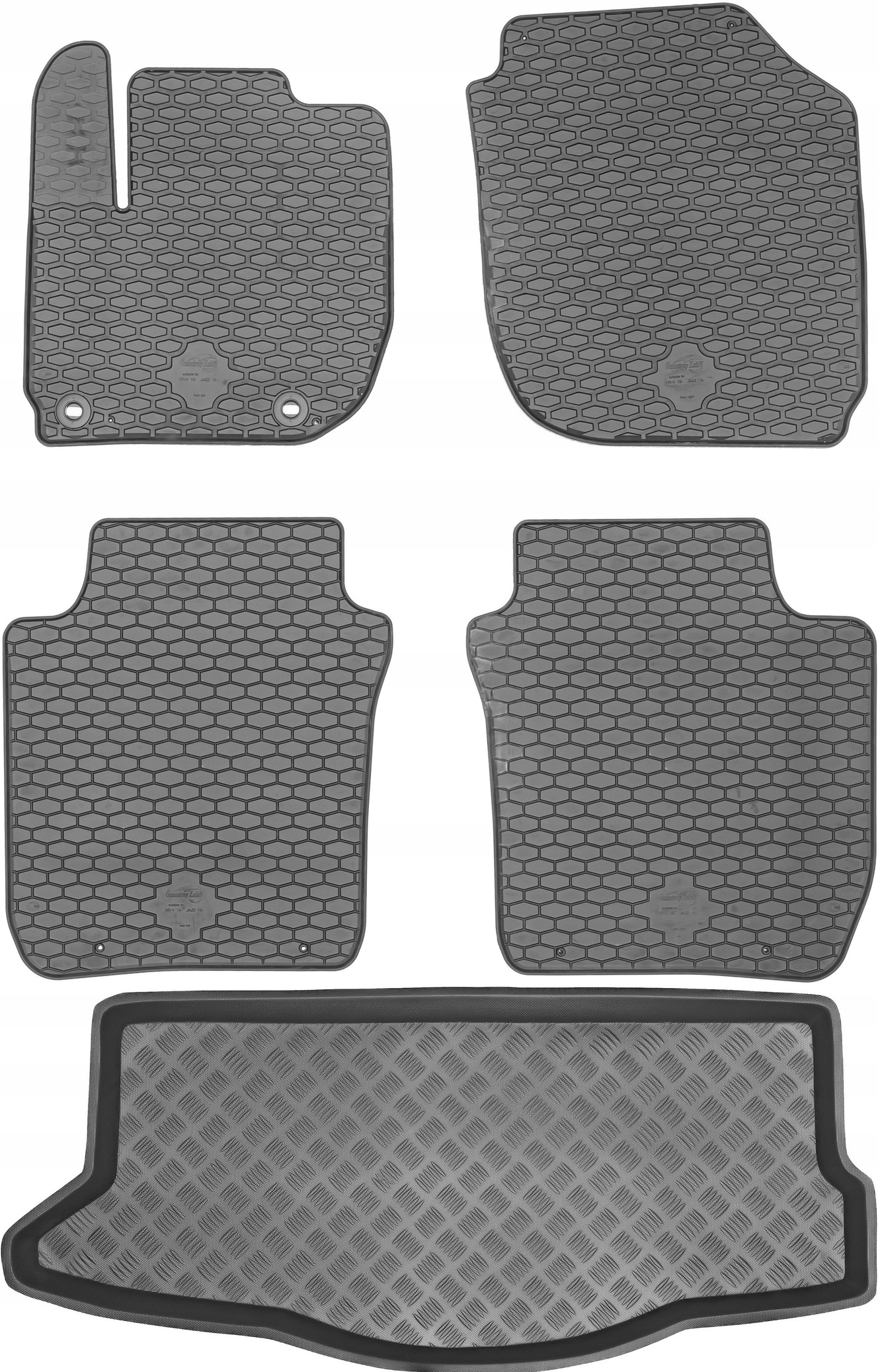 Jazz Hatchback Hybryda 2020 Koberce batožinový priestor