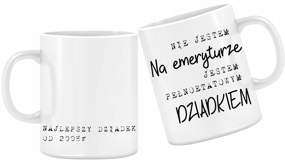 

Kubek Dziadka prezent Dzień Dziadka + Imię gratis