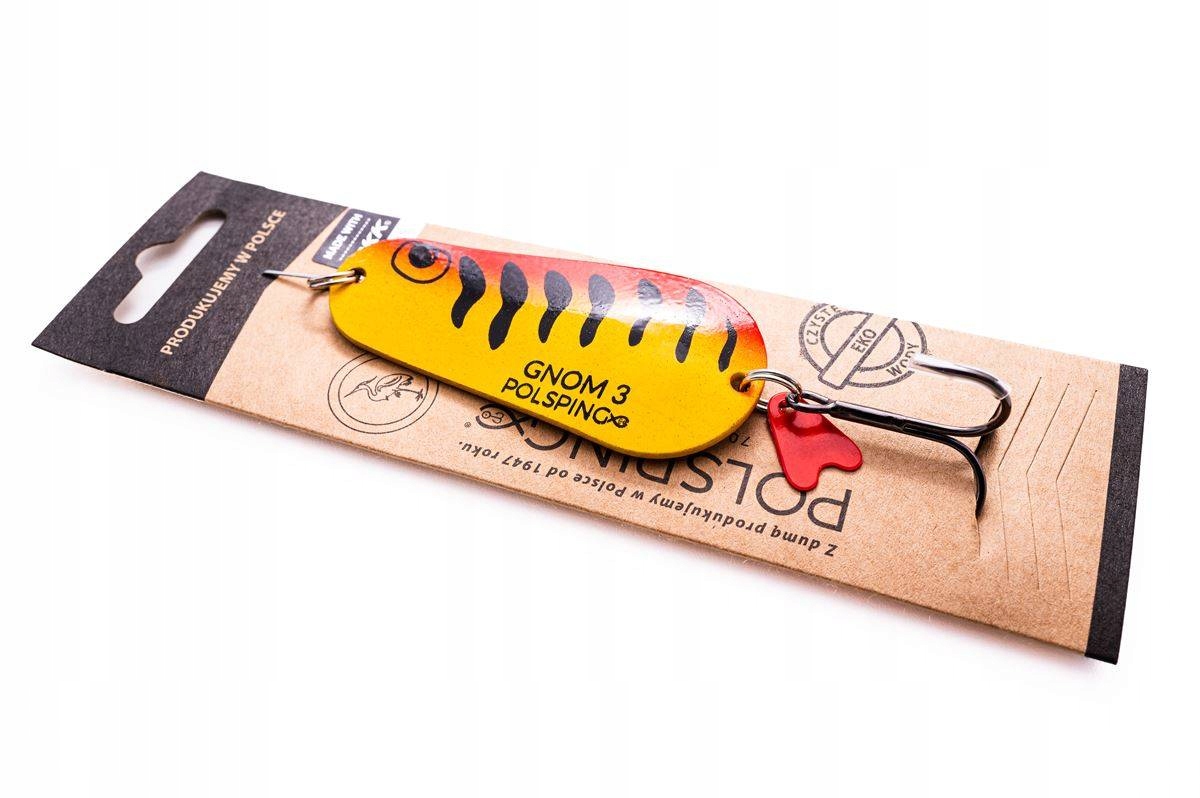 

Wahadłówka Polsping Gnom nr. 3 30 g Yellow Tiger