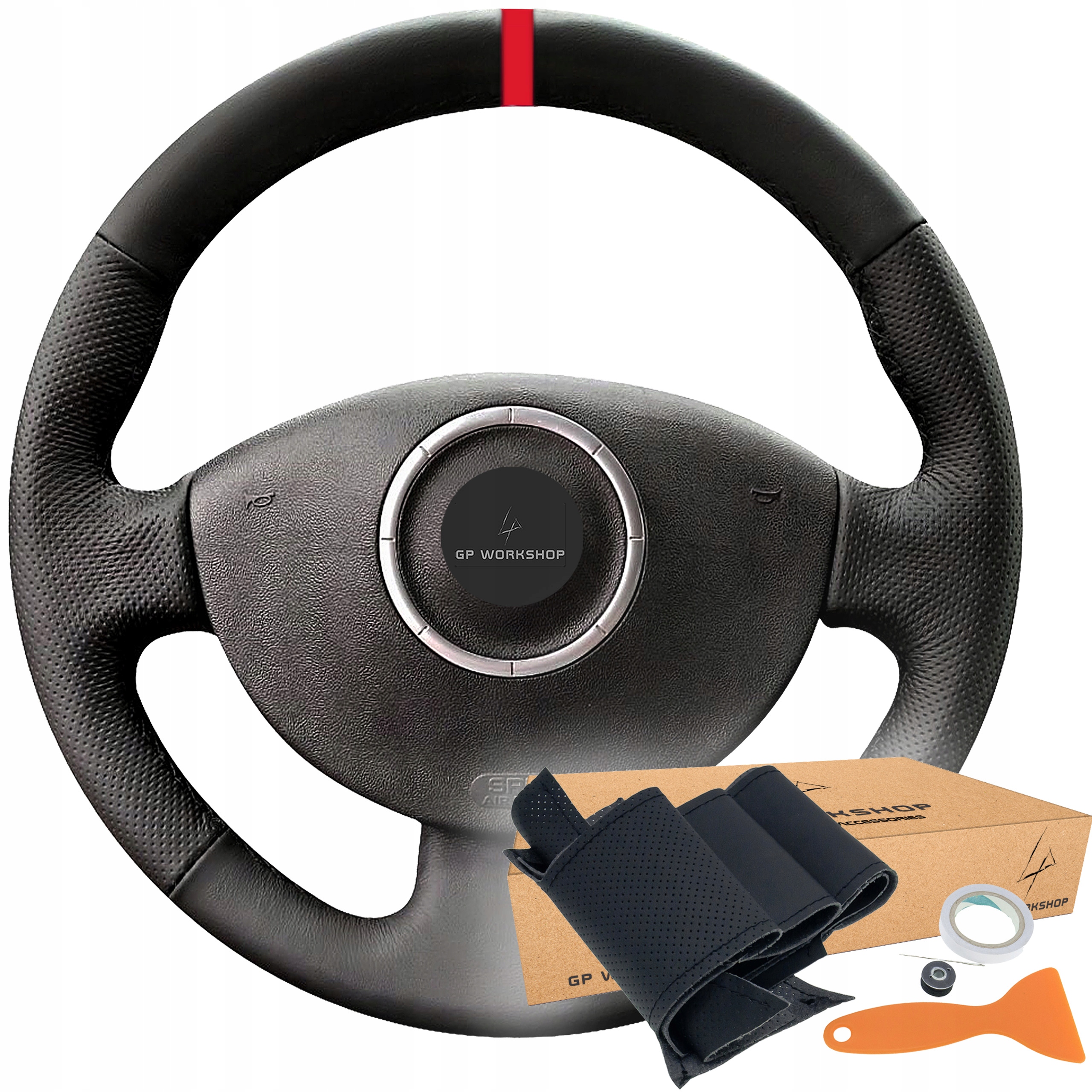 Pokrowiec Na Kierownice Skora Do Obszycia Do Renault Megane II Scenic Kango