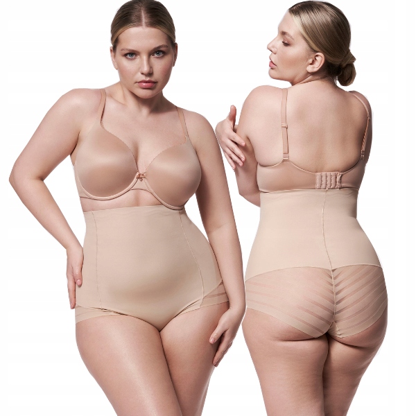 JULIMEX FIGI WYSOKA TALIA 141 BEZSZWOWE BEŻ L