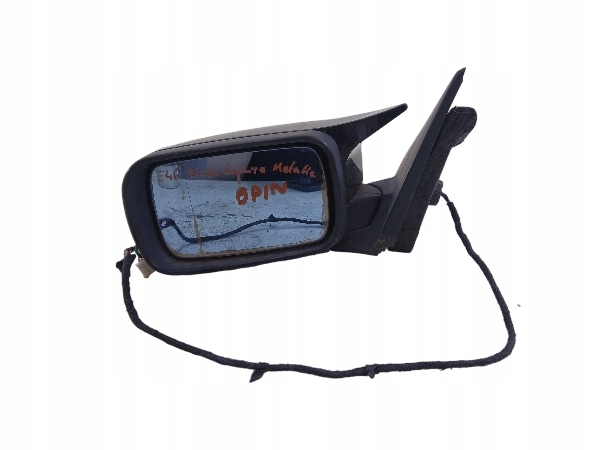BMW E46 mirror left 5 PIN BLACK SAPPHIRE cap TUNING