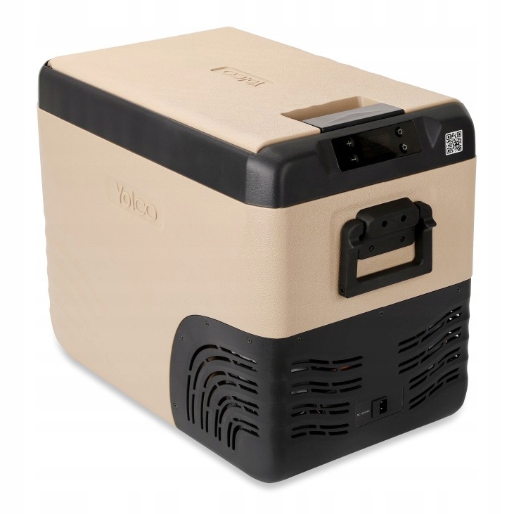 Lodówka kompresorowa Yolco KX40 Sand z Bluetooth