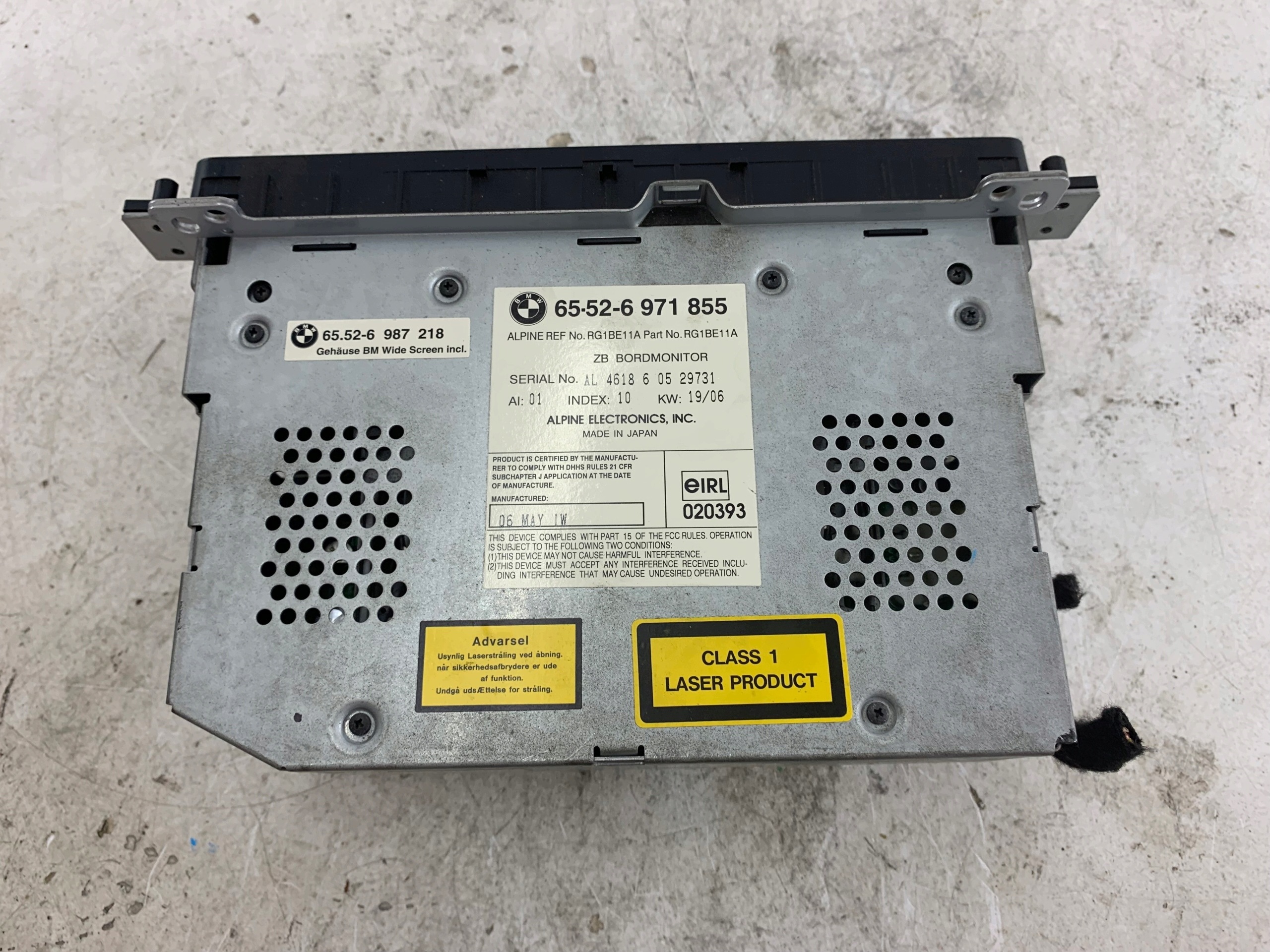 BMW E46 RADIO FABRYCZNE NAVI Navigation 6971855