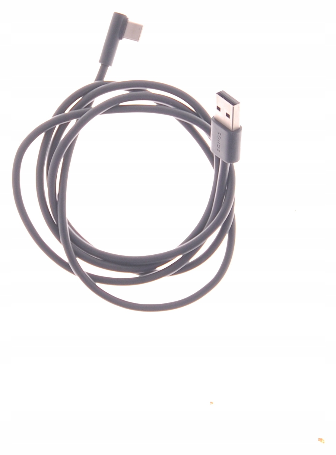 Kabel USB - USB typ C 1,2m marki wtyk kątowy kolor CZARNY