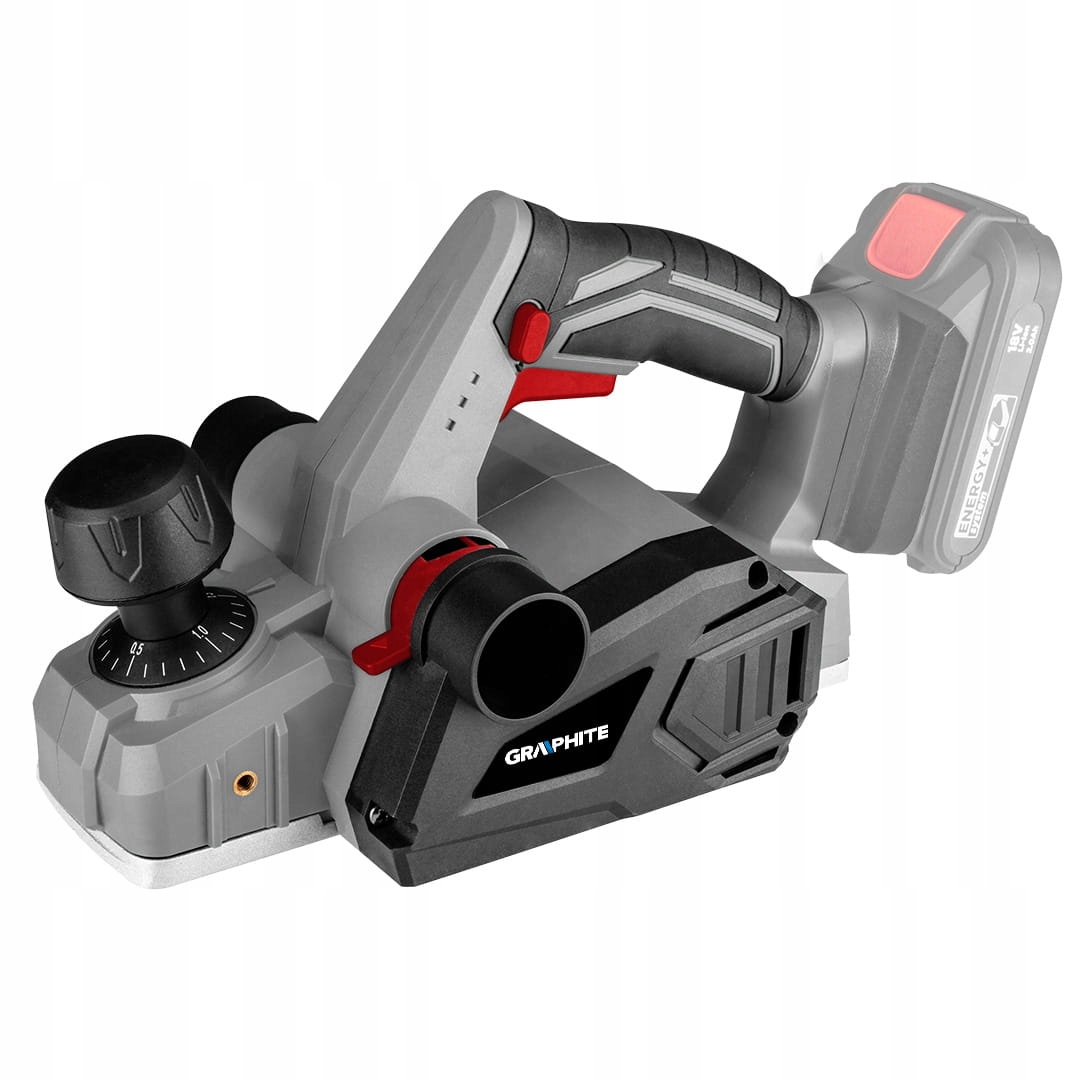 Akumulátorový hoblík Energy+ 18V Graphite