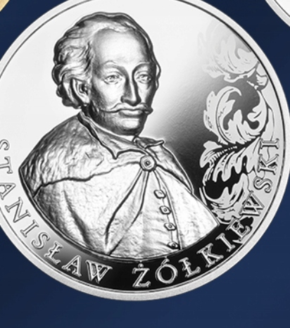 Hetmani Rzeczypospolitej- Stanisław Żółkiewski MONETA SREBRNA 10 ZŁ