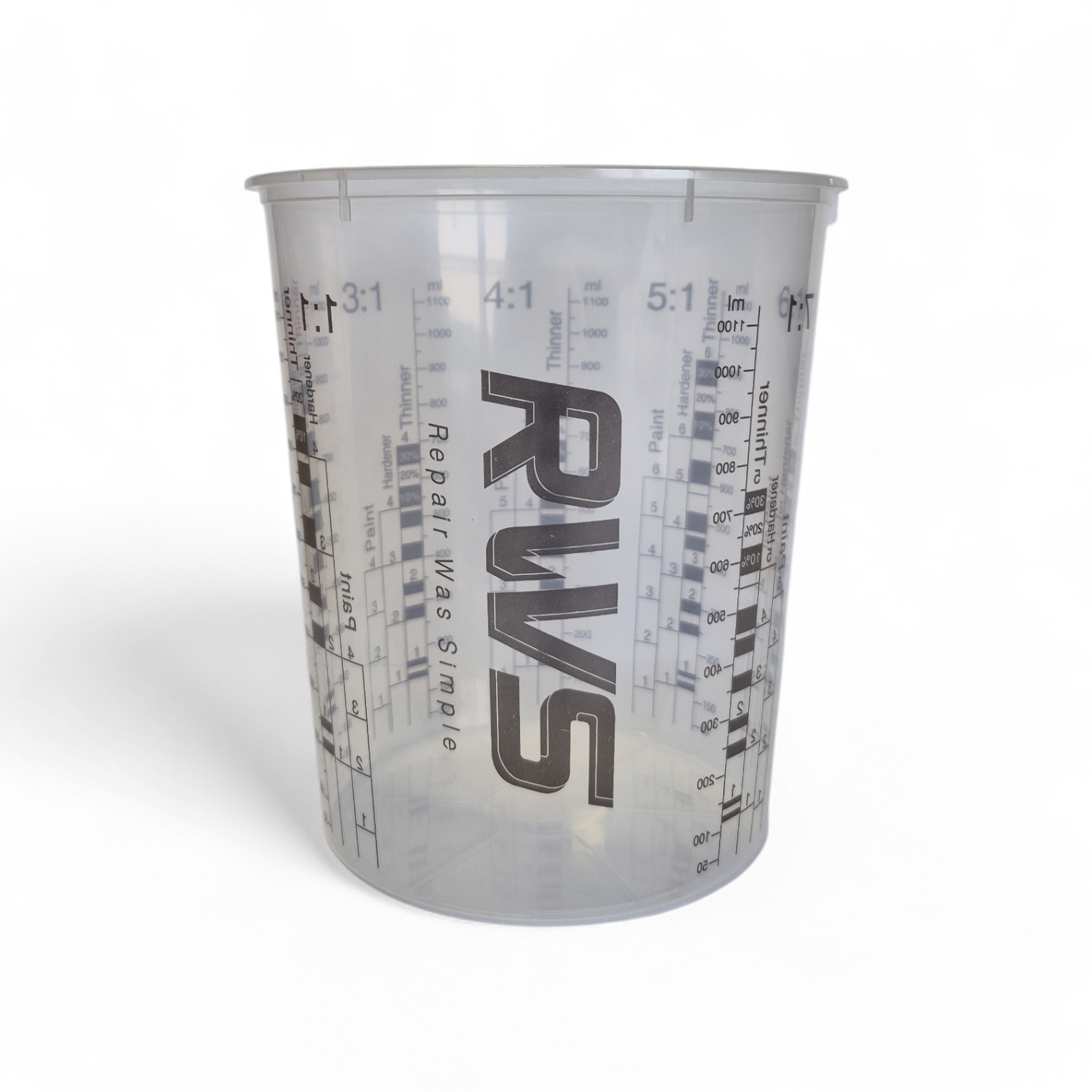 Rws Kubek Lakierniczy 1370ml z Podziałką 10 sztuk