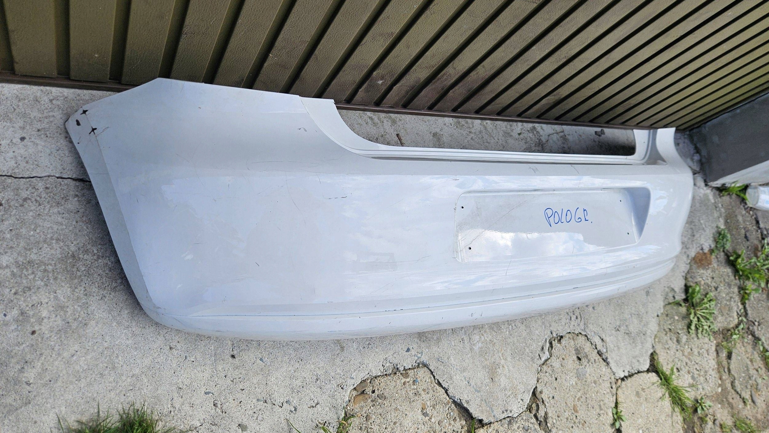 Volkswagen Polo V 5 6R6 bumper rear rear part