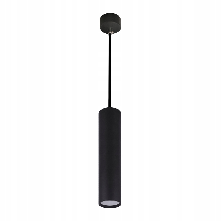 

Lampa oprawa wisząca GU10 na 230V 56x400mm czarna