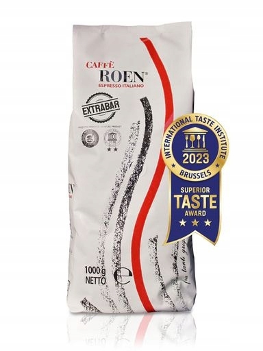 Levně Caffe Roen Káva zrnková Italská smíšená 80% arabica 20% robusta 1000 g 1 kg