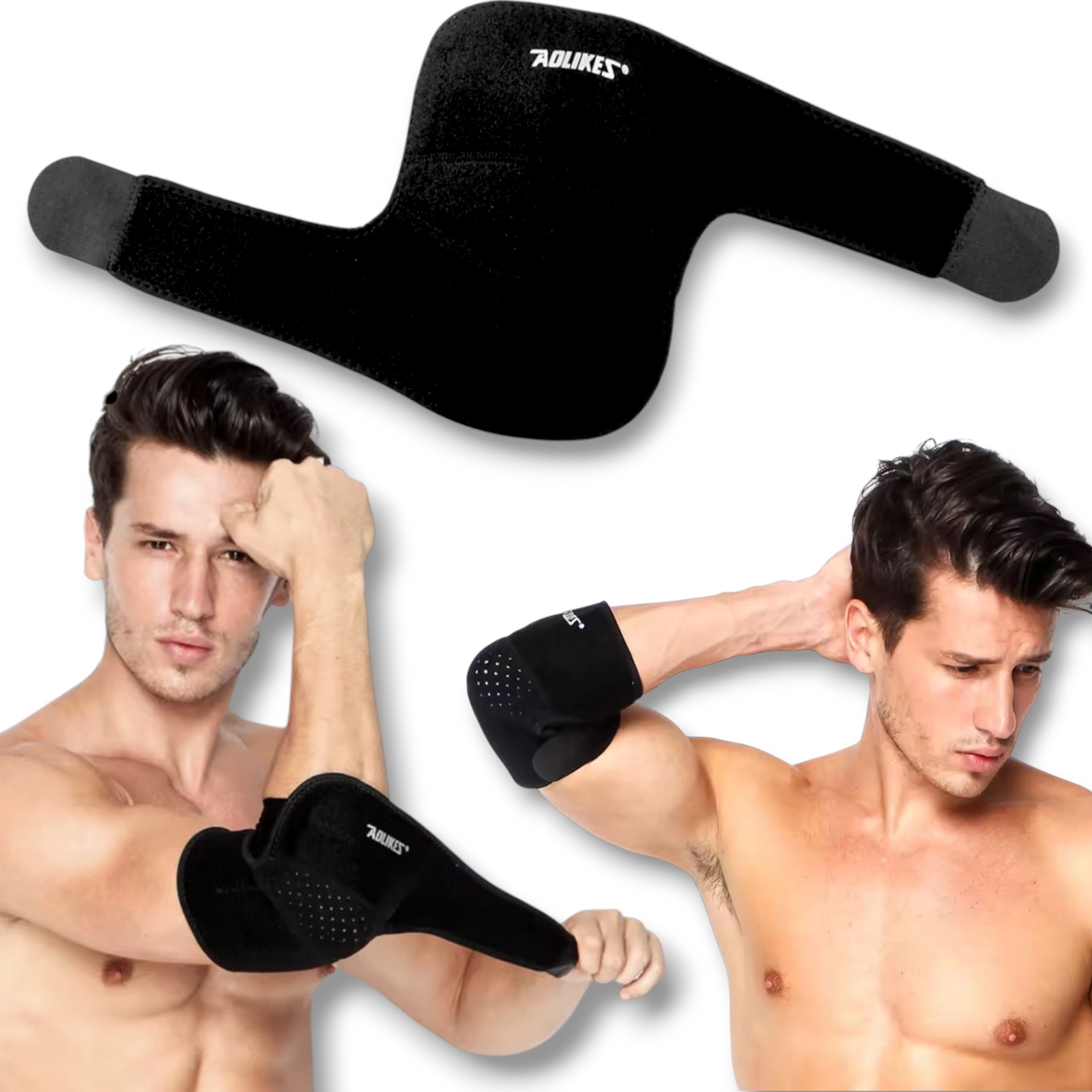 ORTEZA OPASKA ŚCIĄGACZ STABILIZATOR ŁOKCIA ŁOKIEĆ TENISISTY GOLFISTY