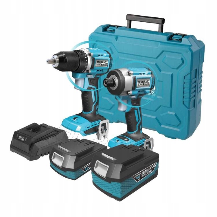 Sada Elektrického Nářadí Dedra DED7030A03 Šroubovák 2 Akumulátory