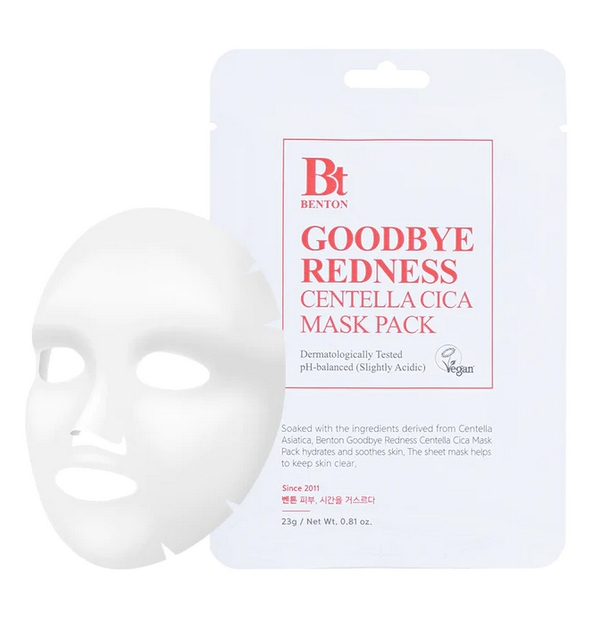 Maska Benton Łagodząca w 11427565052 Goodbye Płacie Redness