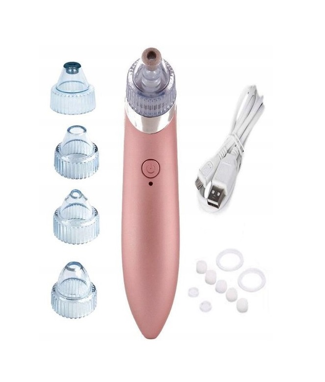 ODKURZACZ DO WĄGRÓW ZASKÓRNIKÓW MIKRODERMABRAZJA OCZYSZCZANIE TWARZY Waga produktu z opakowaniem jednostkowym 0.074 kg