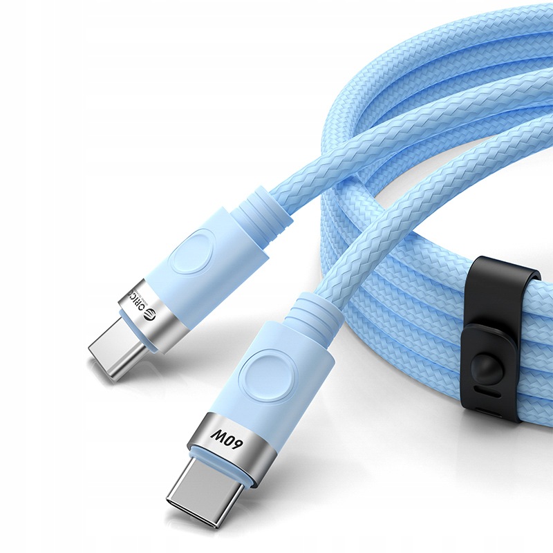Kabel przewód CDX 60W 3A Power Delivery Usb-c 1m niebieski