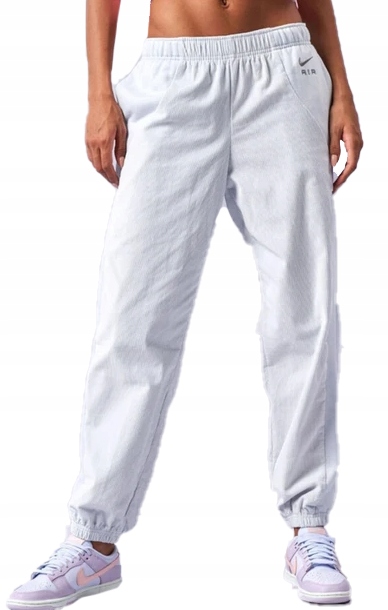 Dámské kalhoty Nike Air Fleece Joggery Ležérní tóny manšestru DQ6926-043 M