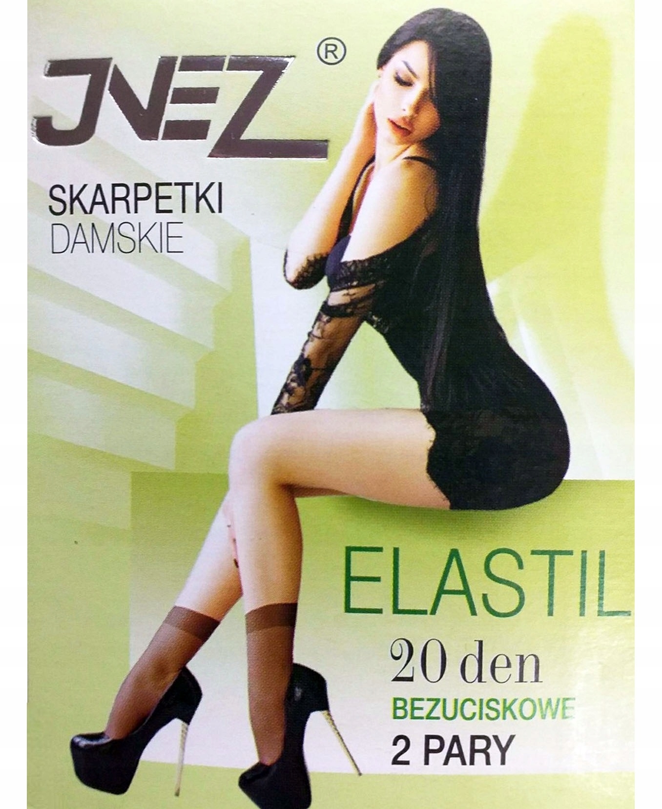 

Inez Skarpetki elastil bezucisk Zula pudełko 2pary