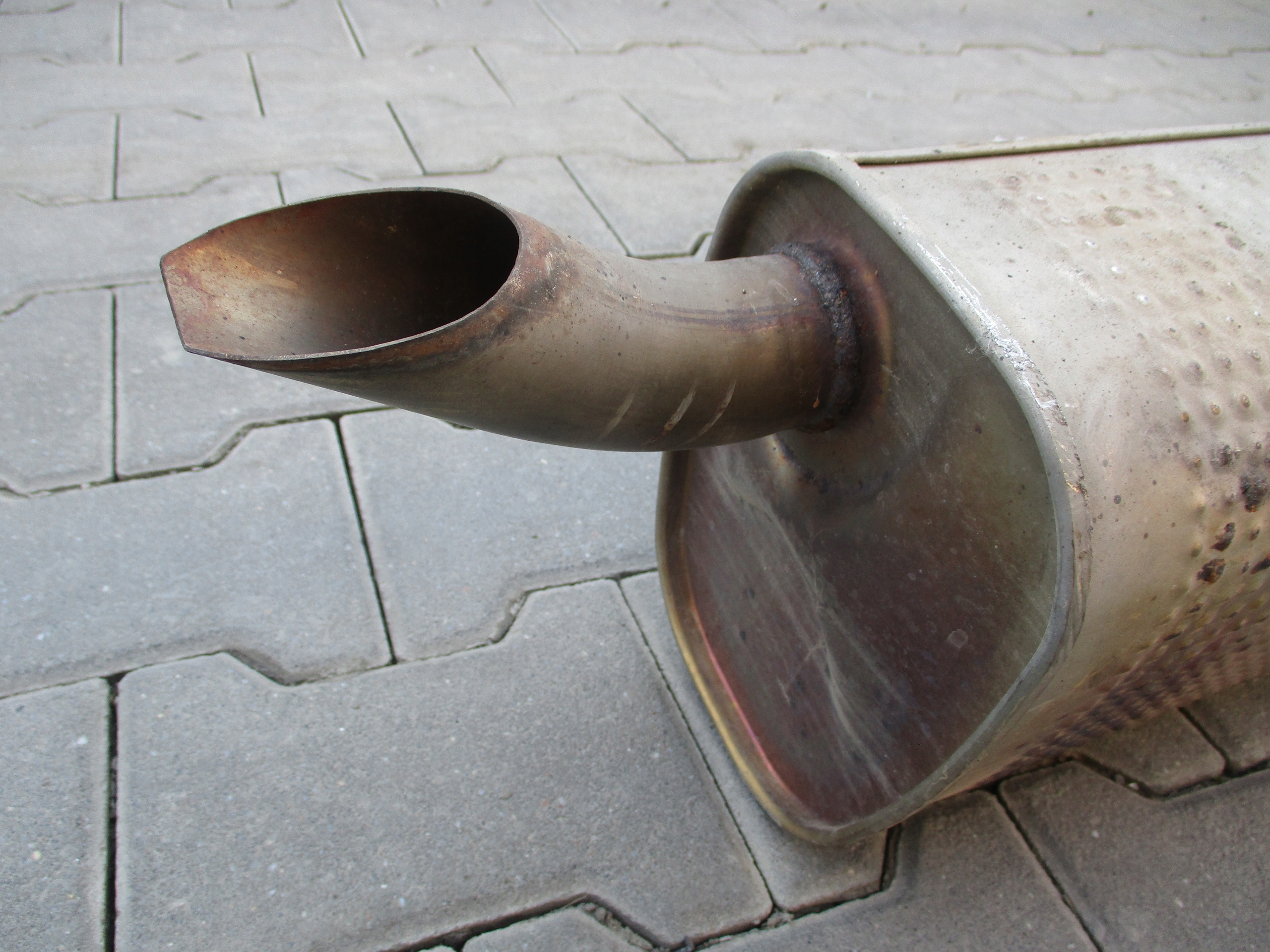muffler, exhaust PEUGEOT 2008 and 1.2THP