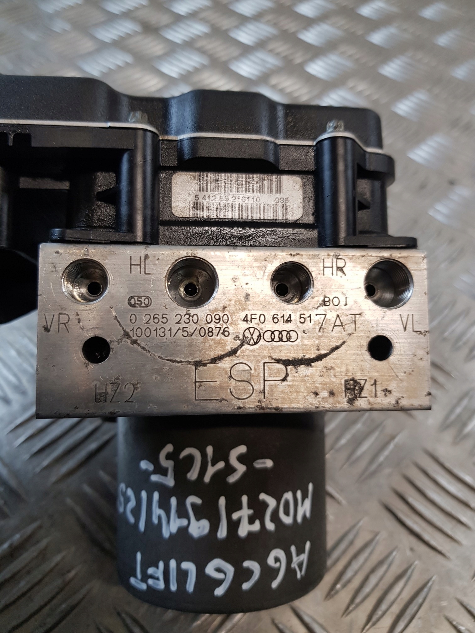 pompa ABS ESP 4F0614517AT 0265950858 4F0910517AK AUDI A6 C6 LIFT