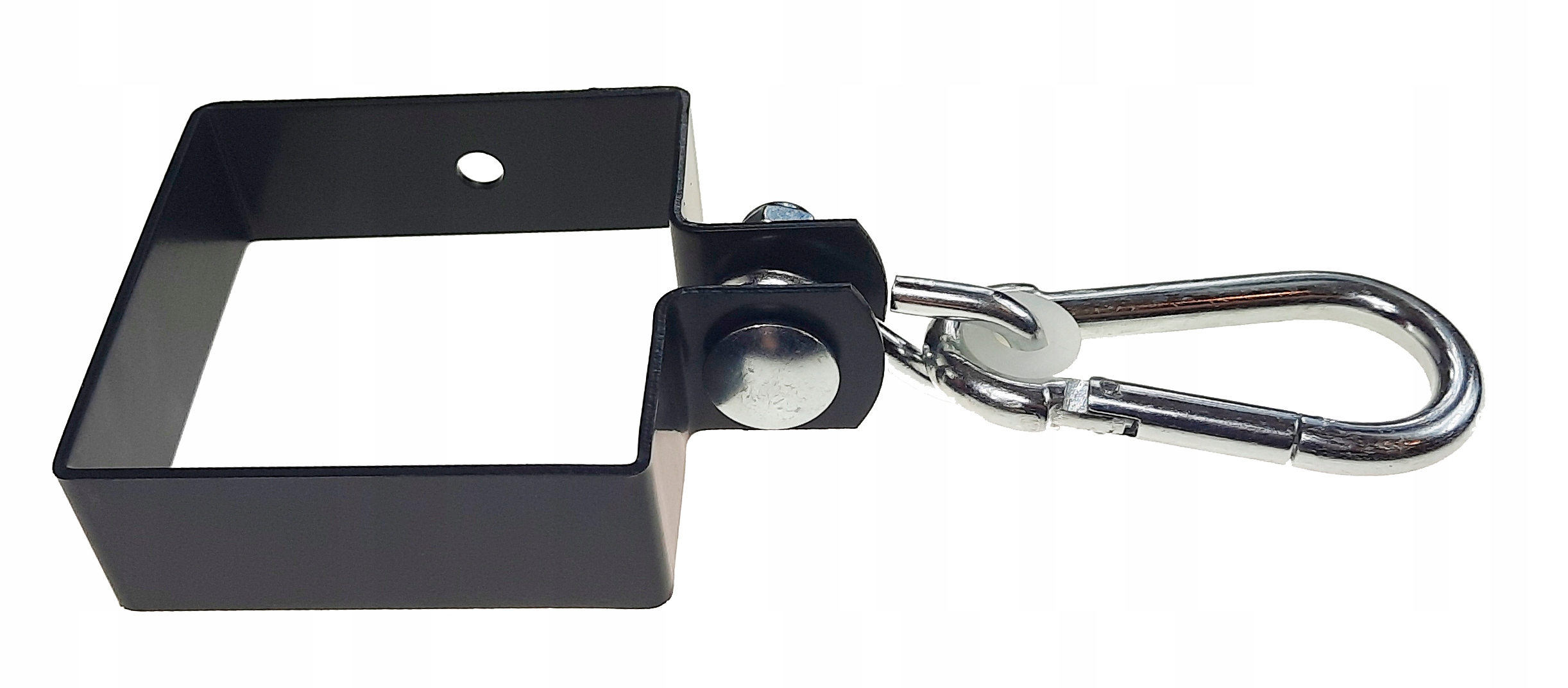 Mocowanie huśtawki obejma hak huśtawkowy kwadrat 120x120 antracyt/grafit Producent Metalstyl